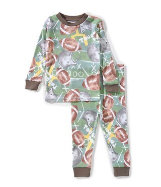 Burt's Bees Baby Boys Touchdown Organic Top & Pajama 2-Piece Set | Dillard's | Dillard's
