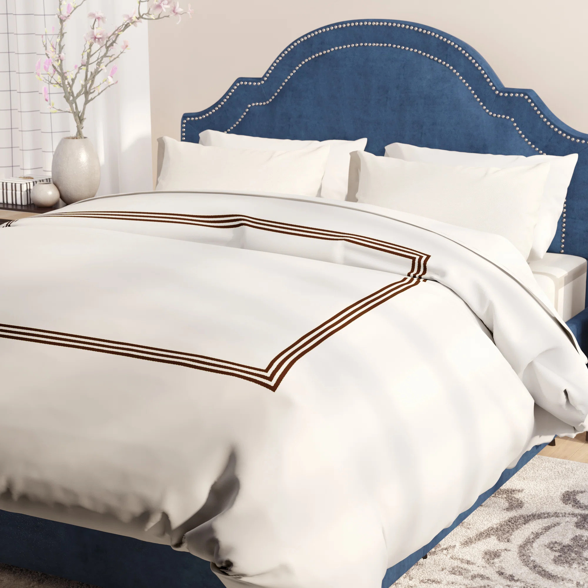 Janay Cotton Duvet Cover Set | Birch Lane