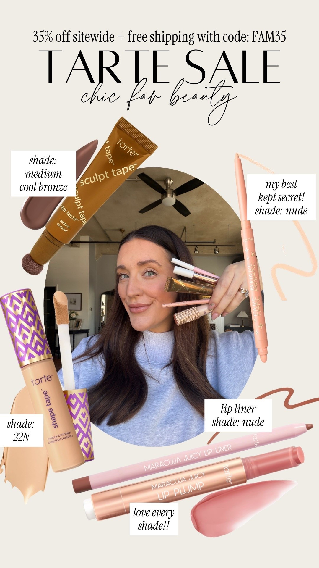 All my fav @Tarte products are 35% off with code FAM35!!! 

#LTKBeauty #LTKSpringSale