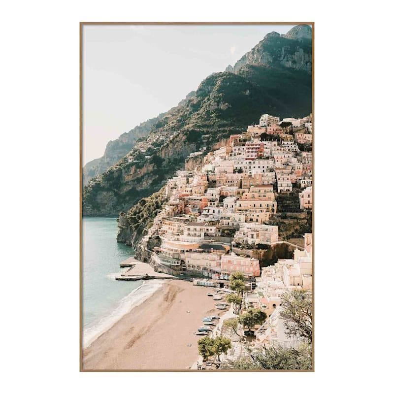 Glass Framed Photography Print Wall Art, 24x36 | At Home