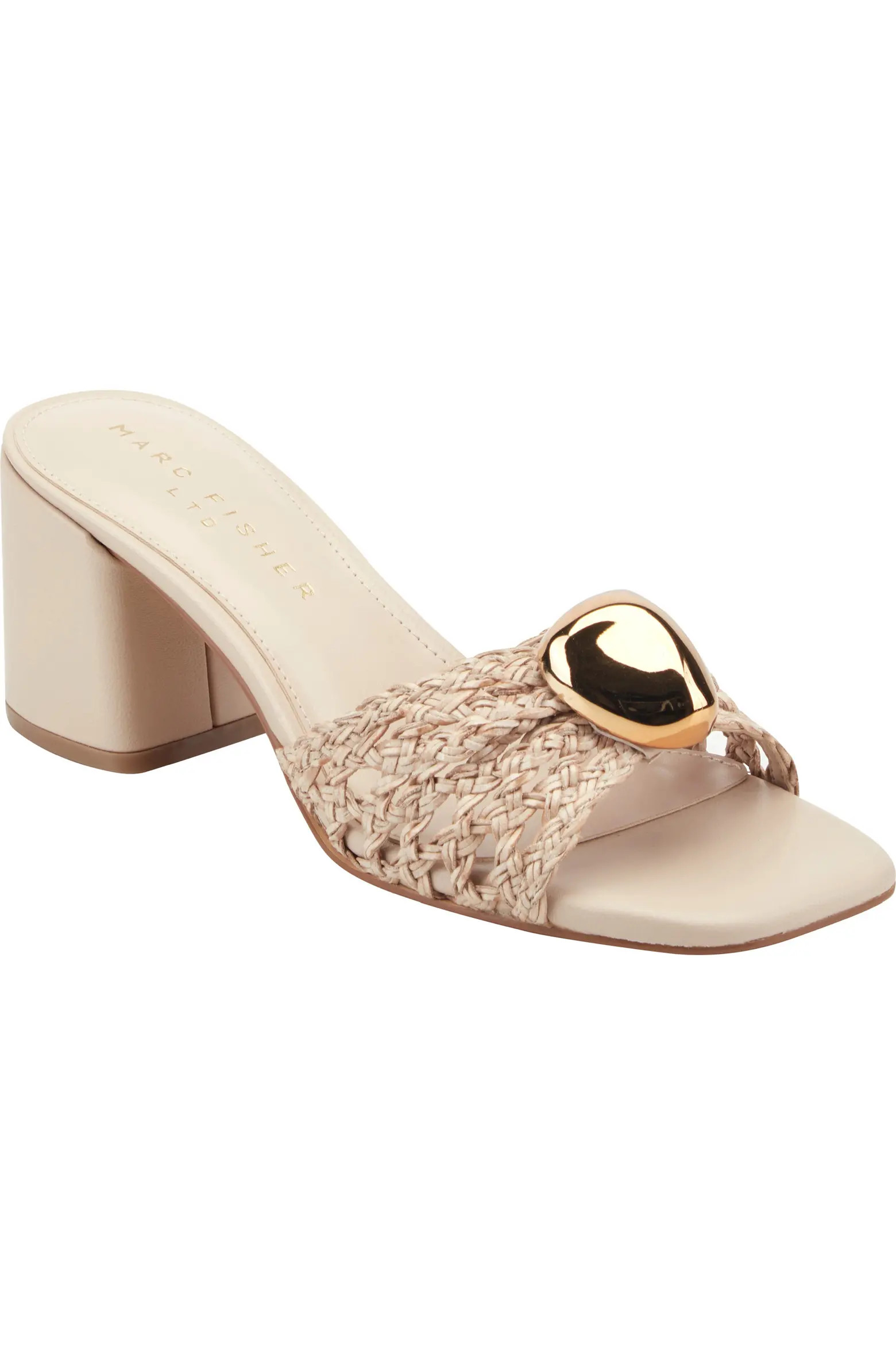 Farrel Embellished Square Toe Slide Sandal (Women) | Nordstrom | Nordstrom