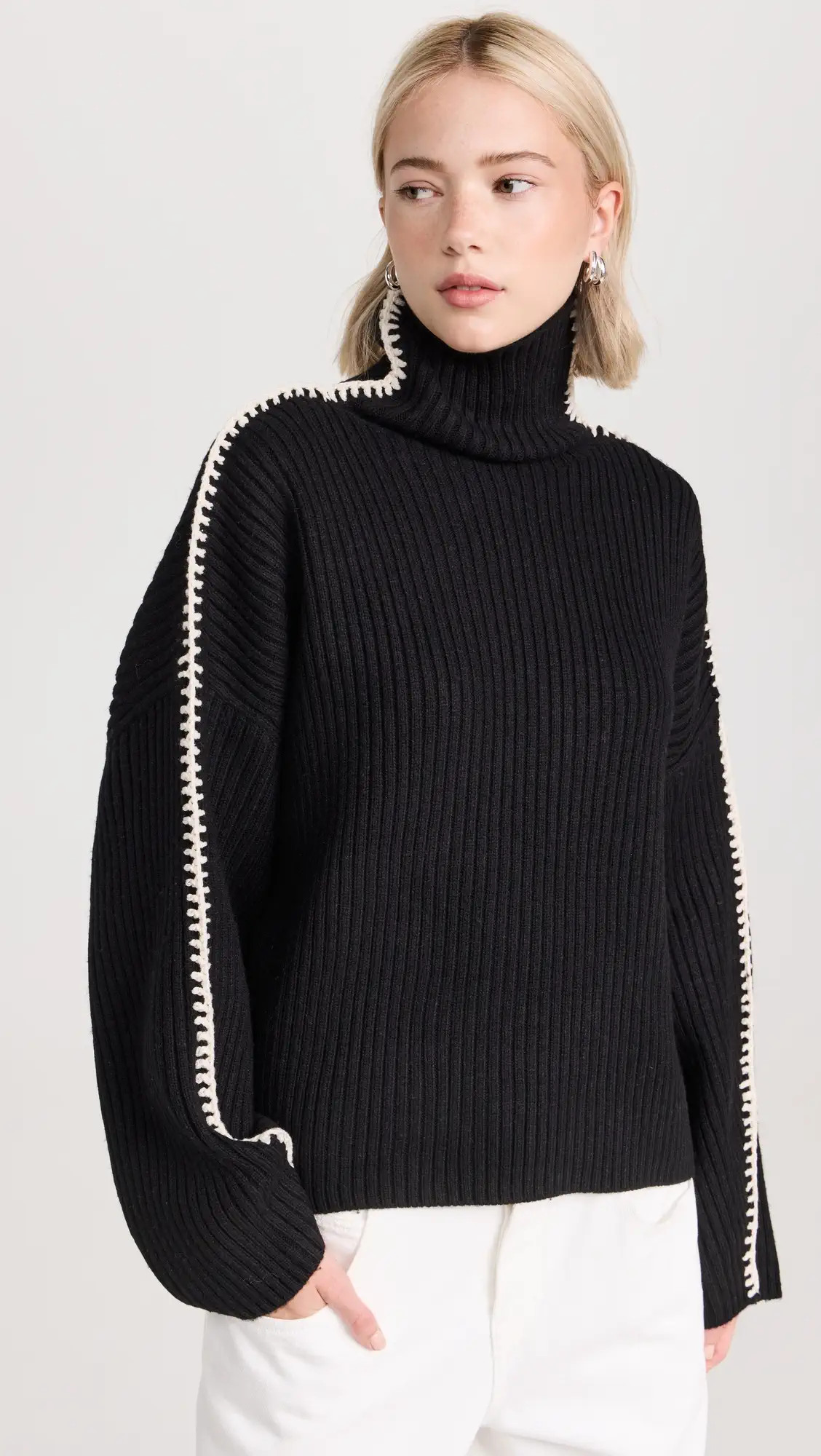 Rag & Bone Ingrid Rib Turtleneck | Shopbop | Shopbop