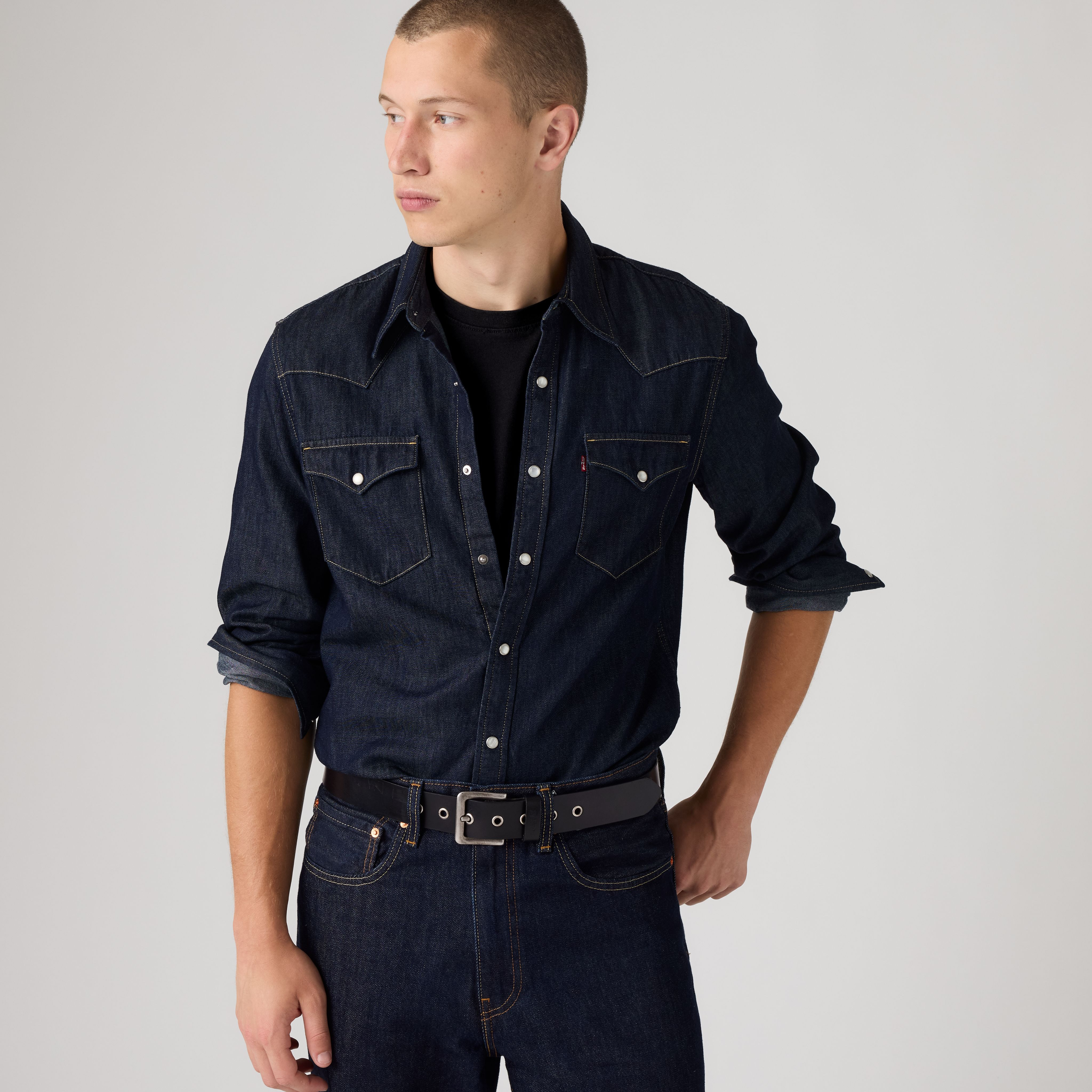 Levi's Classic Standard Western Denim Shirt - Men's XXL | Levi's US