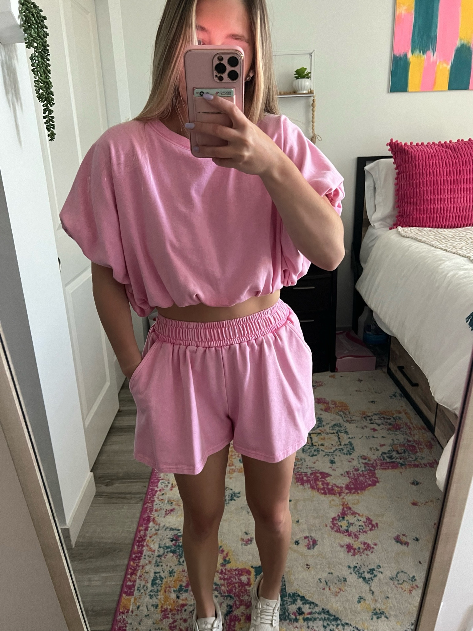 shoptriplethreads pink set! obsessed