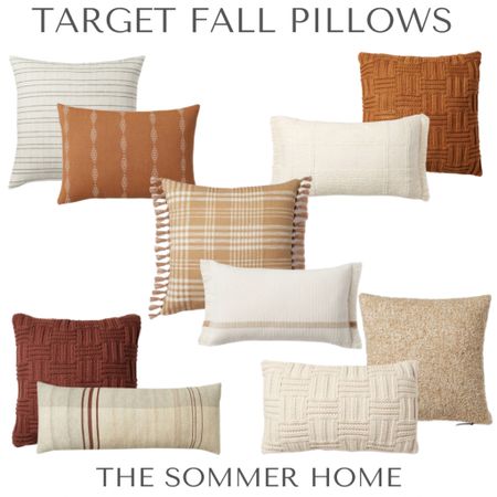 Throw pillows perfect for your sofa!  Target Studio McGee, fall decor, throw pillows, home decor 

#LTKhome #LTKSeasonal #LTKunder50