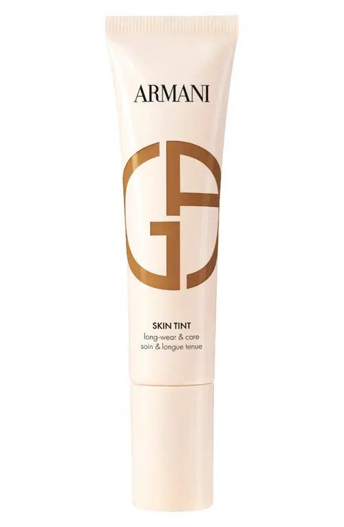 ARMANI beauty Skin Tint Tinted Serum in T3 = Tan Neutral Peach at Nordstrom | Nordstrom