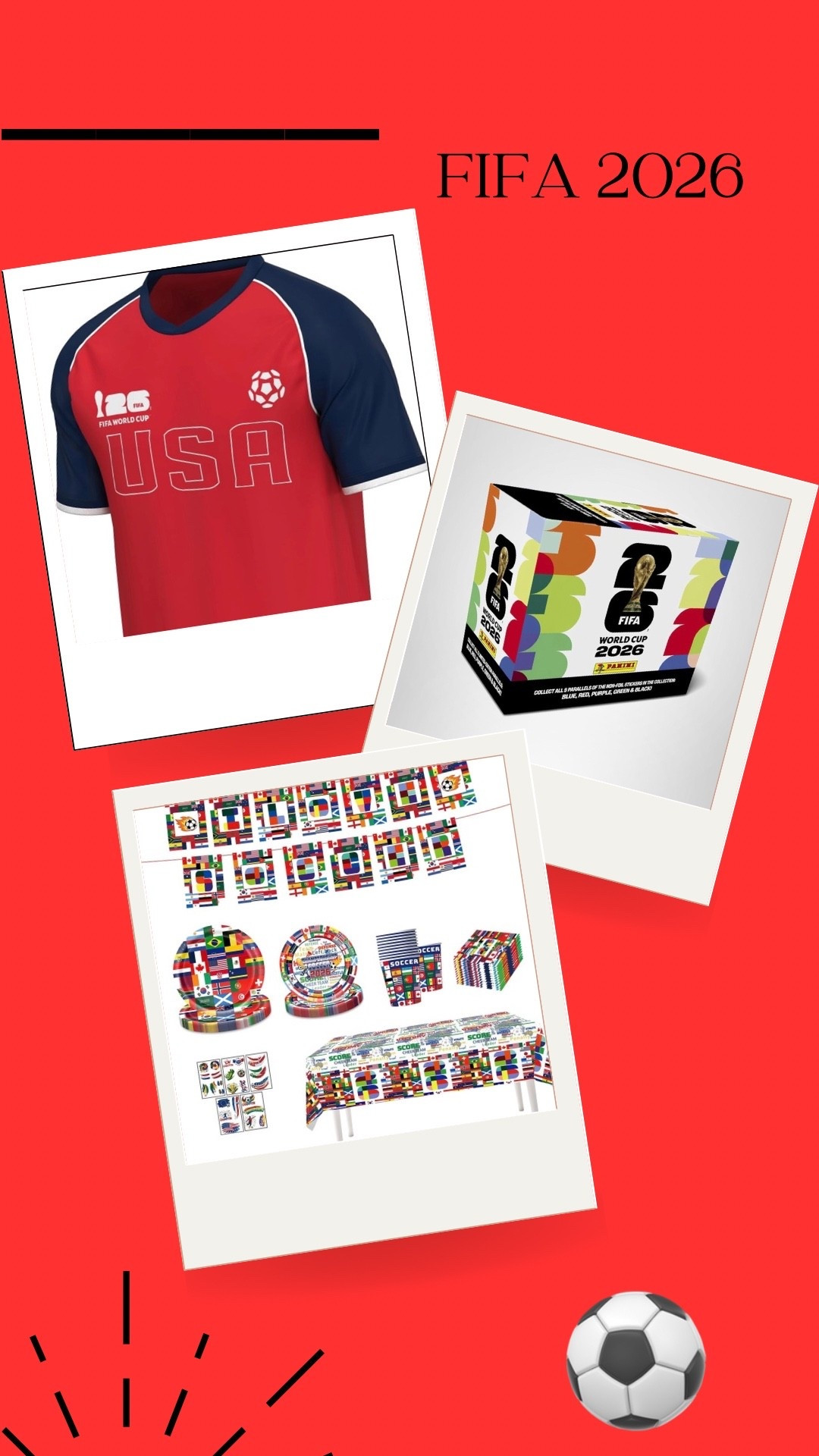 ⚽️ FIFA 2026 is here! From party decorations and fan gear to jerseys and game day essentials, I’ve rounded up all my Amazon finds to help you celebrate in style. Shop everything you need for the ultimate watch party! 🇺🇸🏆🎉 #FIFA2026

#LTKSeasonal #LTKMens #LTKKids