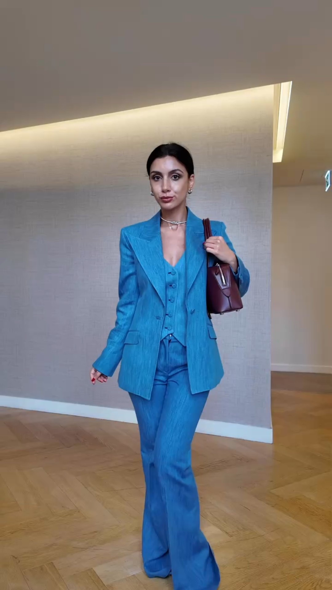 A handbag is more than an accessory — it’s the ultimate expression of your personality.

Today, I’m loving the sleek elegance of denim three piece suit - a look that can seamlessly take you from office power moves to after-hours sophistication 🩵

#LTKworkwear #LTKeurope #LTKsummer