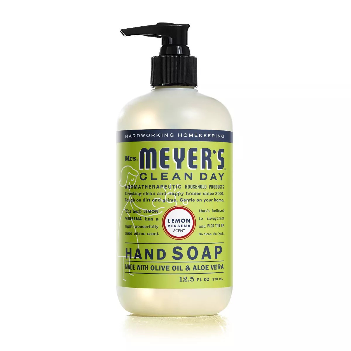 Mrs. Meyer's Clean Day Liquid Hand Soap Lemon Verbena Scent - 12.5 fl oz | Target