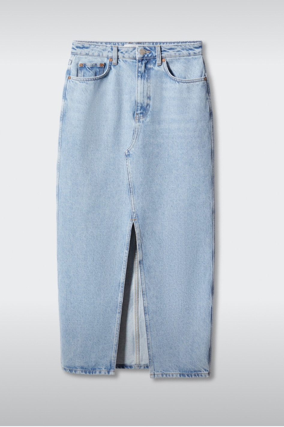 Maxi skirt | denim | denim skirt | skirt with a slit | spring style 

#LTKSeasonal