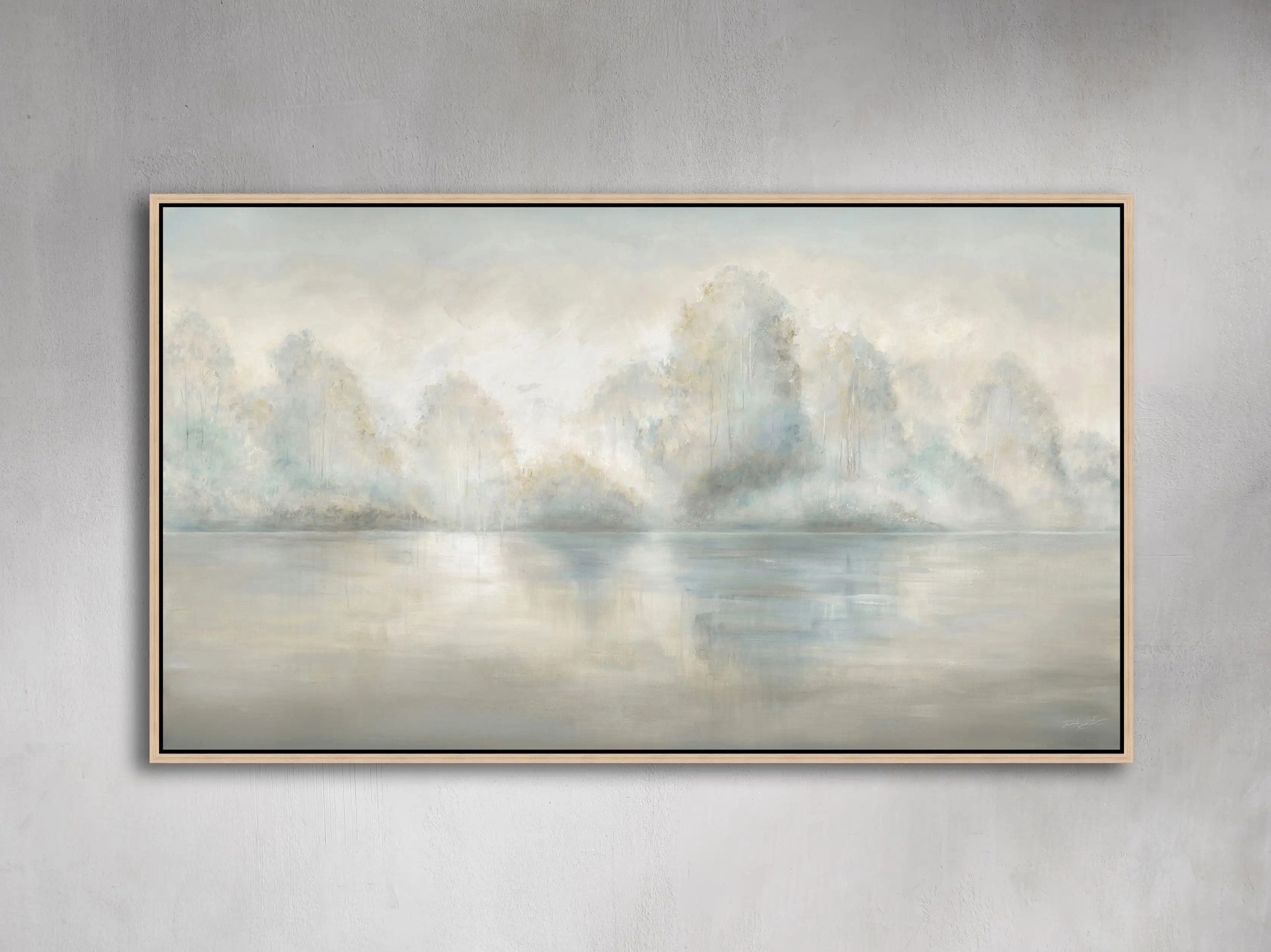 Reflective Sunrise Framed Print | Arhaus
