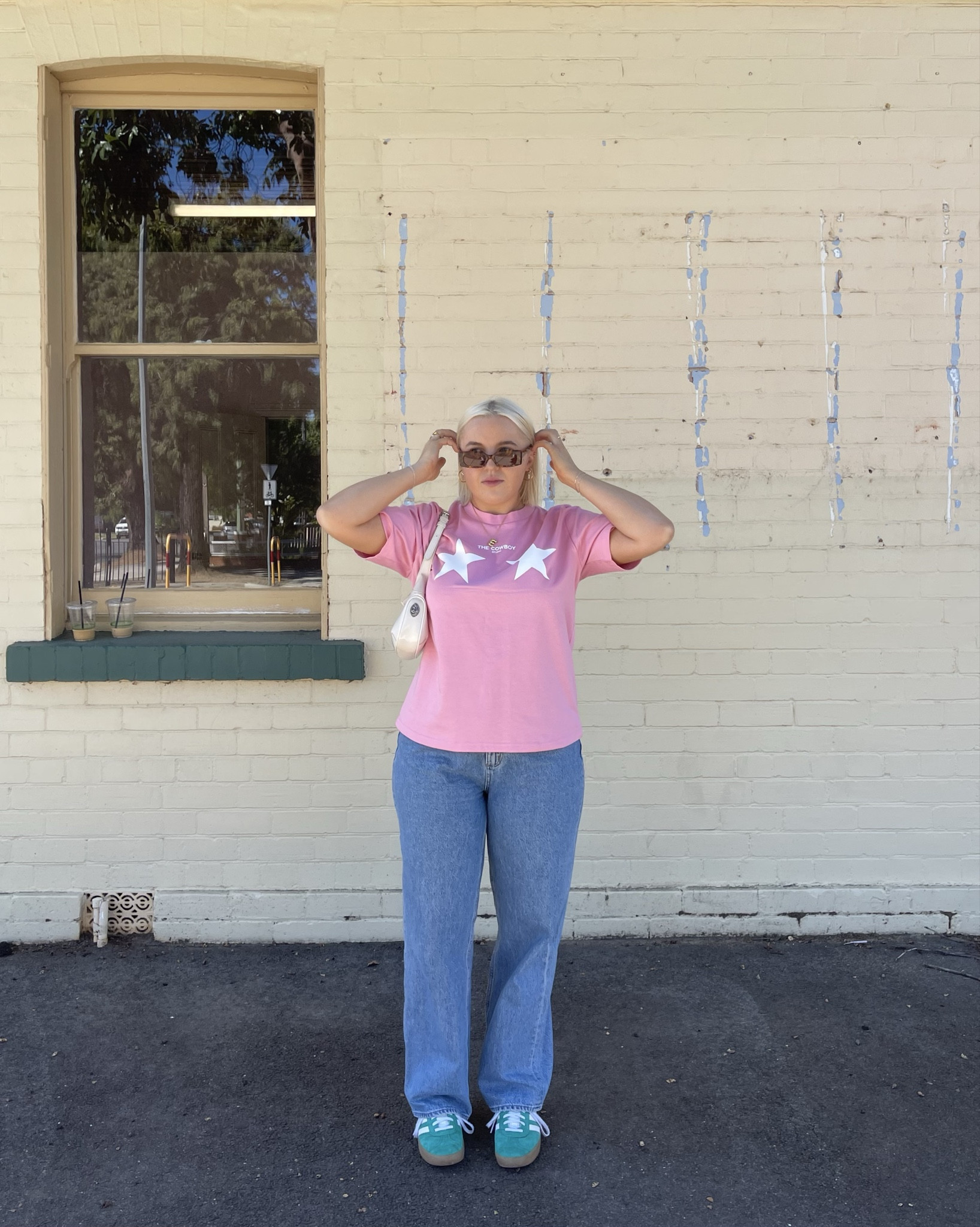 casual autumn outfit formula = cute tee + fav jeans + statement sneakers 

#LTKmidsize #LTKaustralia #LTKshoes