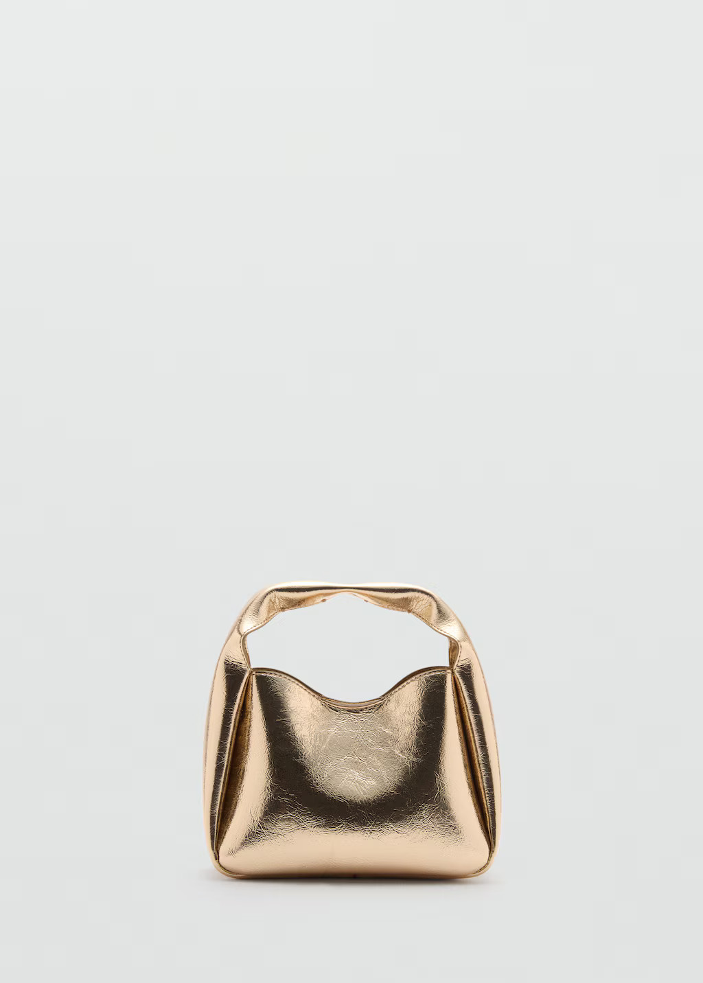 Metallic effect hand bag - Women | MANGO USA | Mango (US/MX/AU)