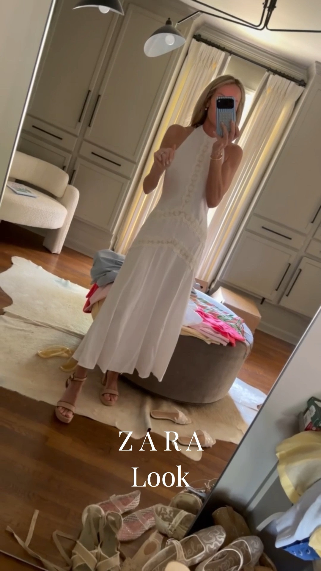Wearing size XS in the dress! So good!