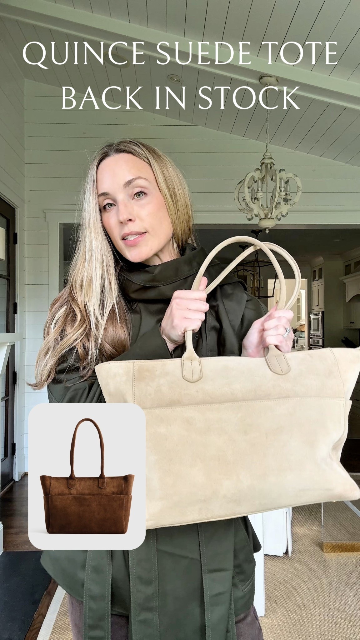 My suede zip tote under $200 is back in chocolate brown! Fits a ton (laptop, cases, chargers, books, etc.) and is a great carry on for holiday/winter travel. 

#LTKItBag #LTKSeasonal #LTKStyleTip