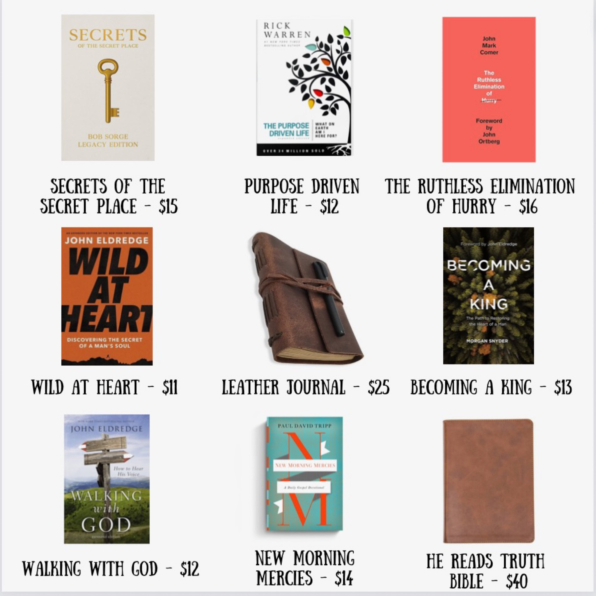 some of my favorite Christian books & things!!! These have changed my life 💚❤️ 

#LTKHoliday #LTKGiftGuide #LTKSeasonal