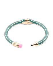 Pencil Hinge Bangle Bracelet | TJ Maxx