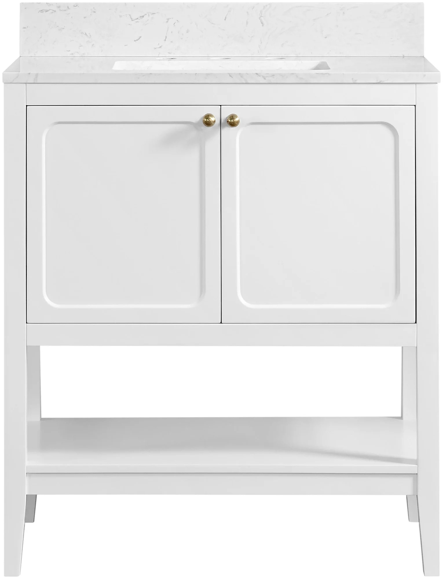 Miseno Mv-N242-V30 Ravello 30" Single Basin Vanity Set - White | Walmart (US)