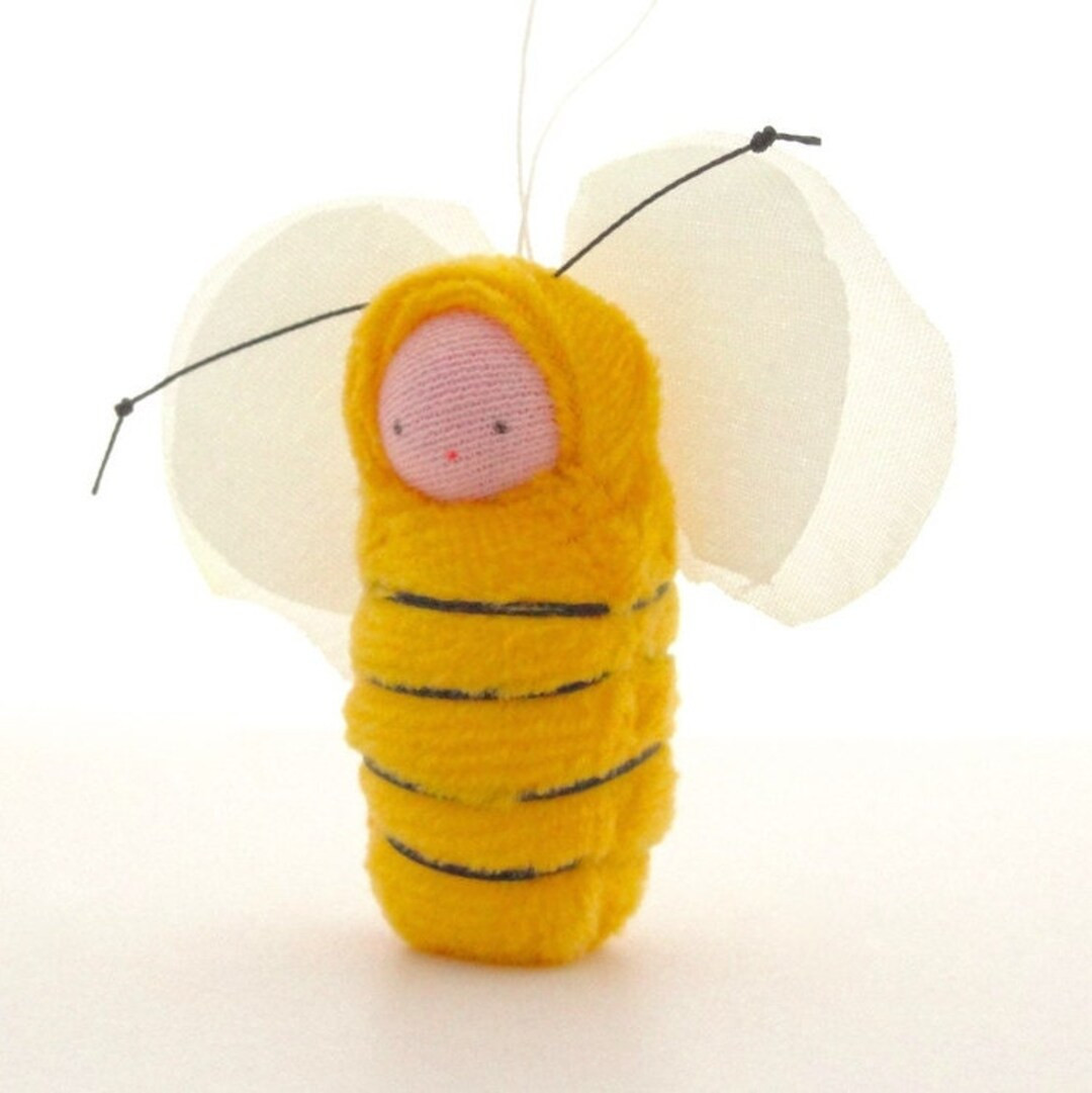 Bumblebee Ornament Little Bee Baby Waldorf Nature Table BB1 - Etsy | Etsy (US)