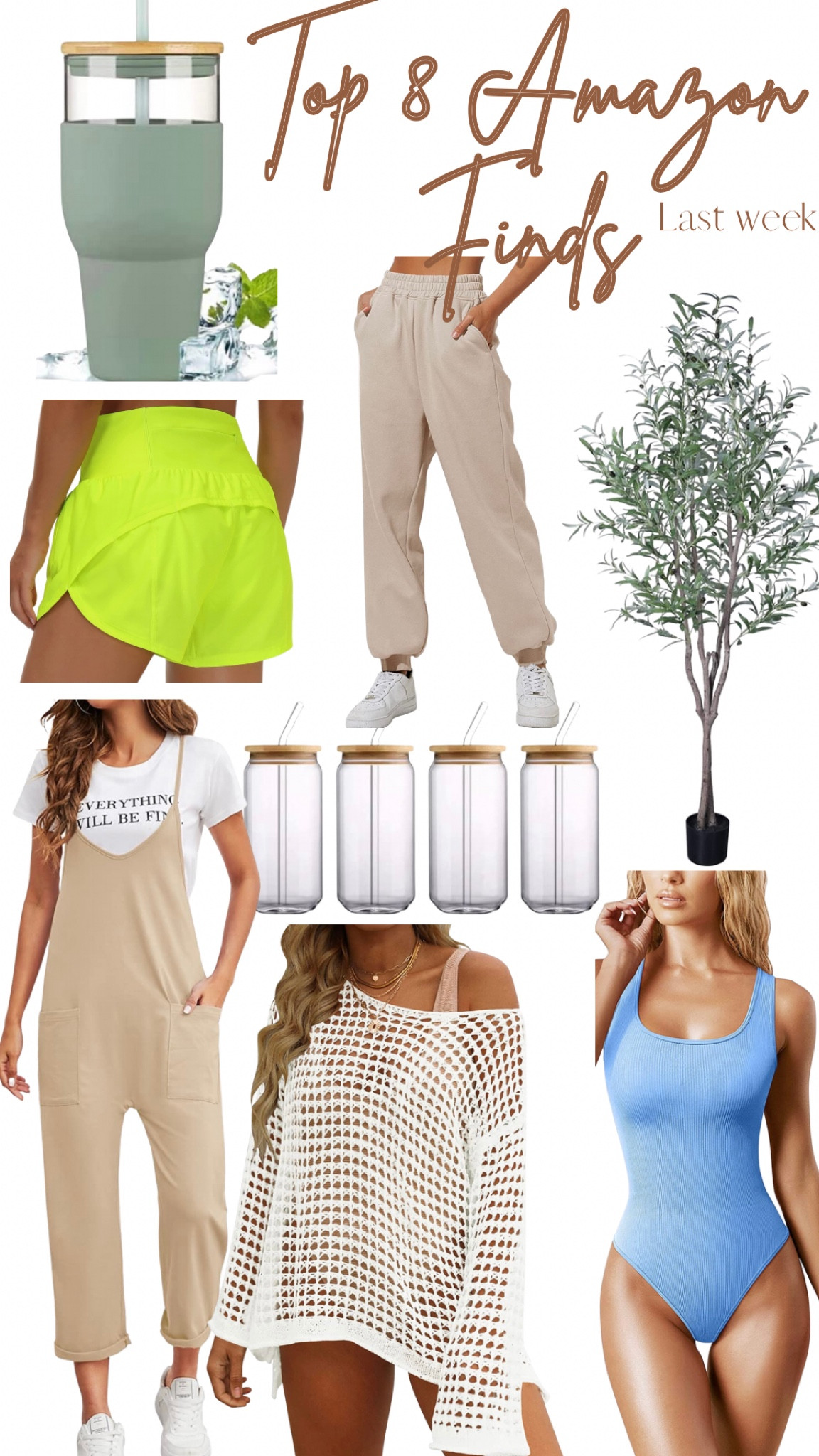 Top 8 Amazon Finds last week! 🫶🏼✨ #amazon #amazonfinds #amazonfavoritew #ltkootd 

#LTKSale #LTKFind #LTKfit