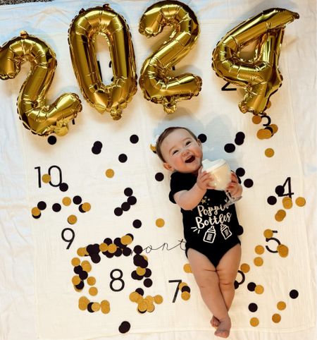 New Years 8 Month Baby Milestone Set-upp

#LTKBaby #LTKSeasonal