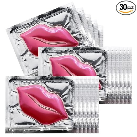 30 pieces of Moisturizing Collagen Crystal Lip Mask - Anti-Ageing & Anti Chapped, Reduce lip Wrin... | Amazon (US)