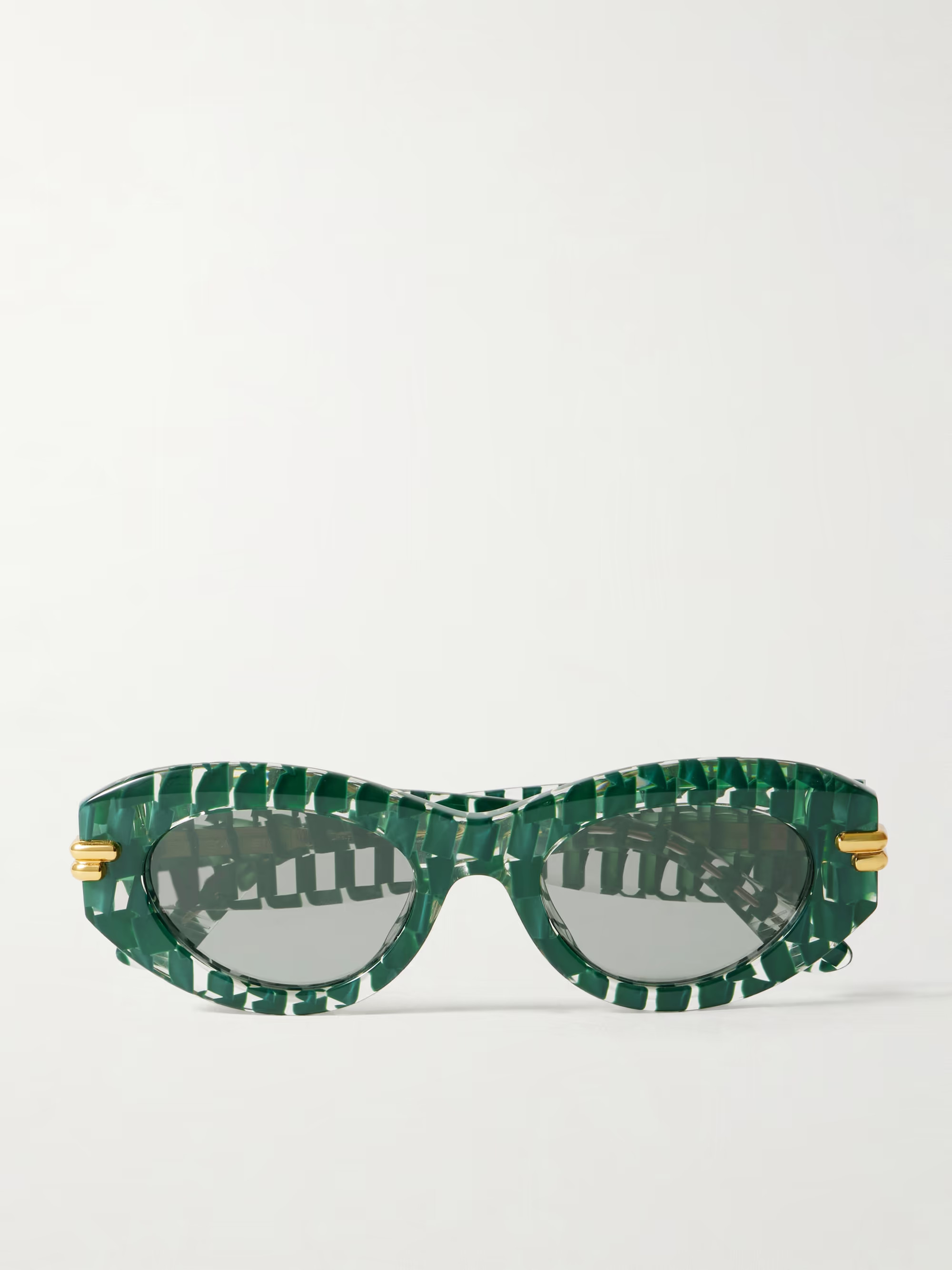 Cat-eye acetate and gold-tone sunglasses | NET-A-PORTER APAC