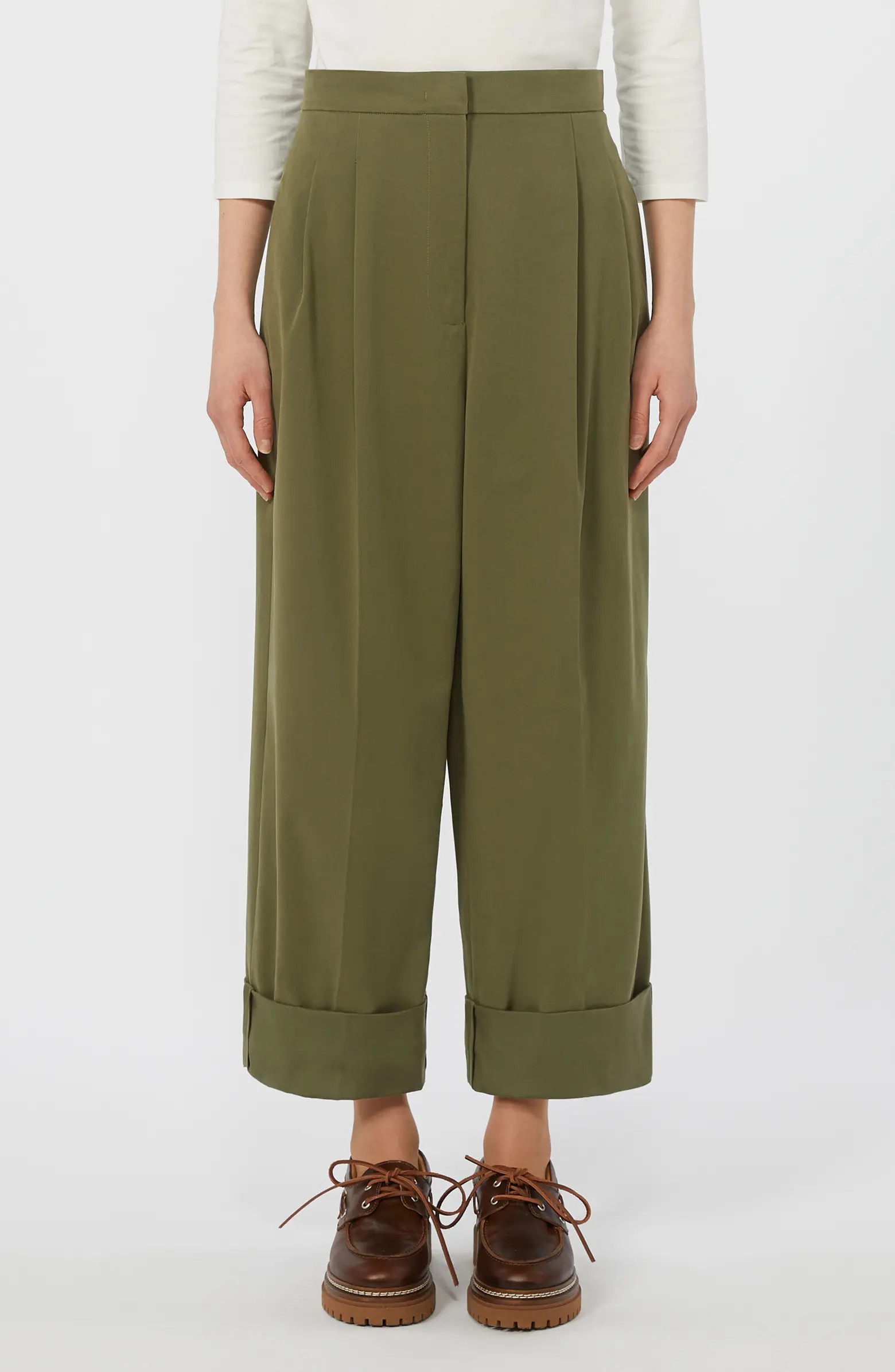 Bronzo Pleated Cuff Pants | Nordstrom