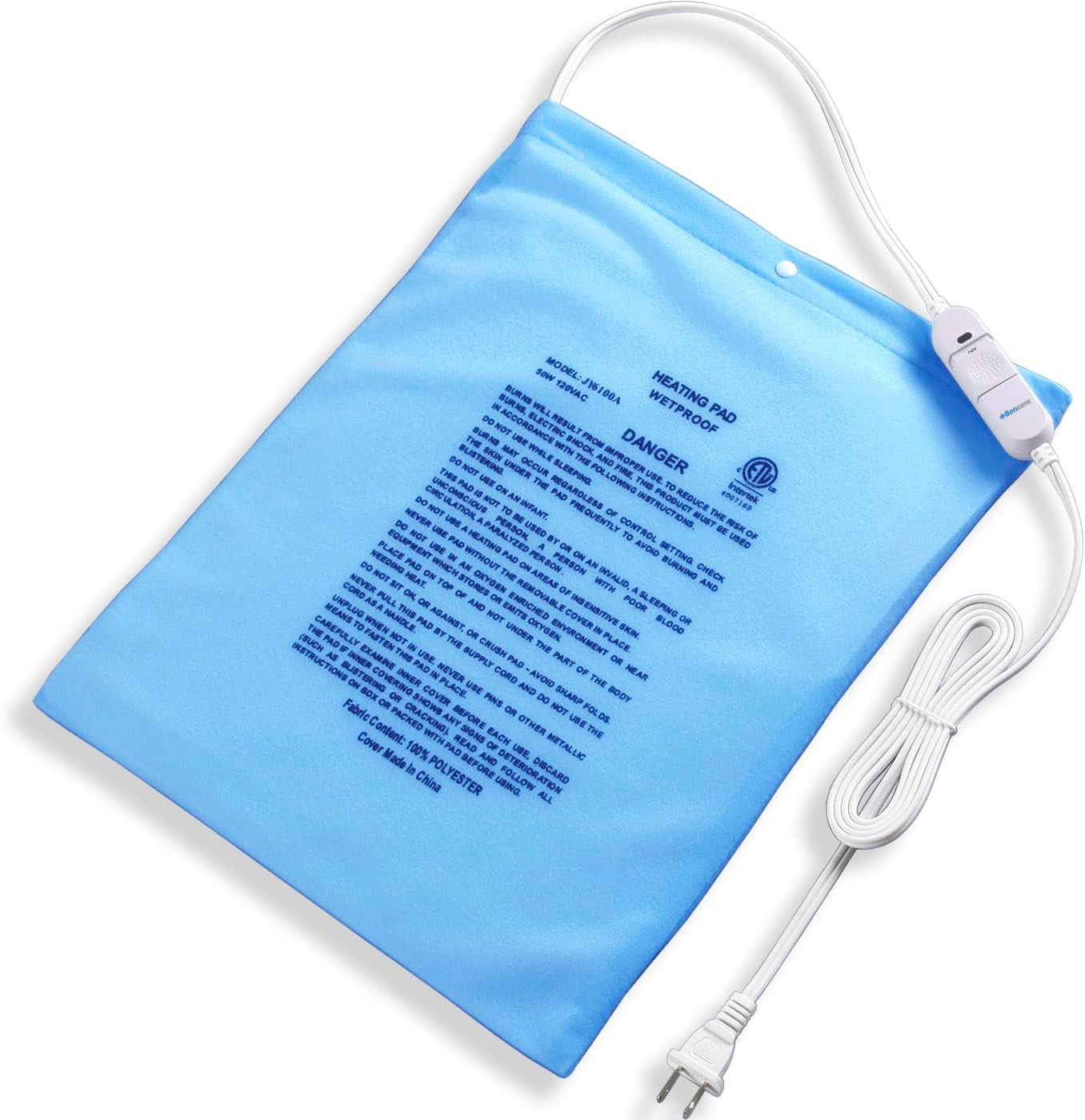 Boncare Stay On NO Auto-Off Hot Heating Pad for Cramps and Back Pain Relief Boncare Fomentera Ele... | Amazon (US)