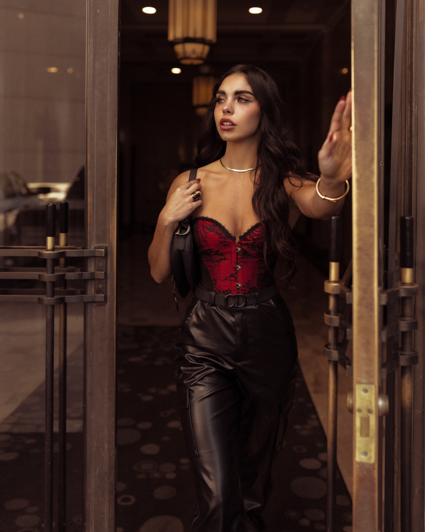 Jasmine Unlined Corset by Adore Me Spice up your (lingerie) life with AdoreMe's flattering lace & satin corset featuring a sweetheart neckline, curve-accentuating body, lace-up back feature, and tie at the waist to gift-wrap yourself up in. My favorite way to style this corset is with a street style inspiration with leather pants. 

#LTKStyleTip #LTKFindsUnder100 #LTKParties