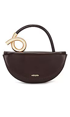 Cult Gaia Azariah Top Handle Bag in Espresso from Revolve.com | Revolve Clothing (Global)