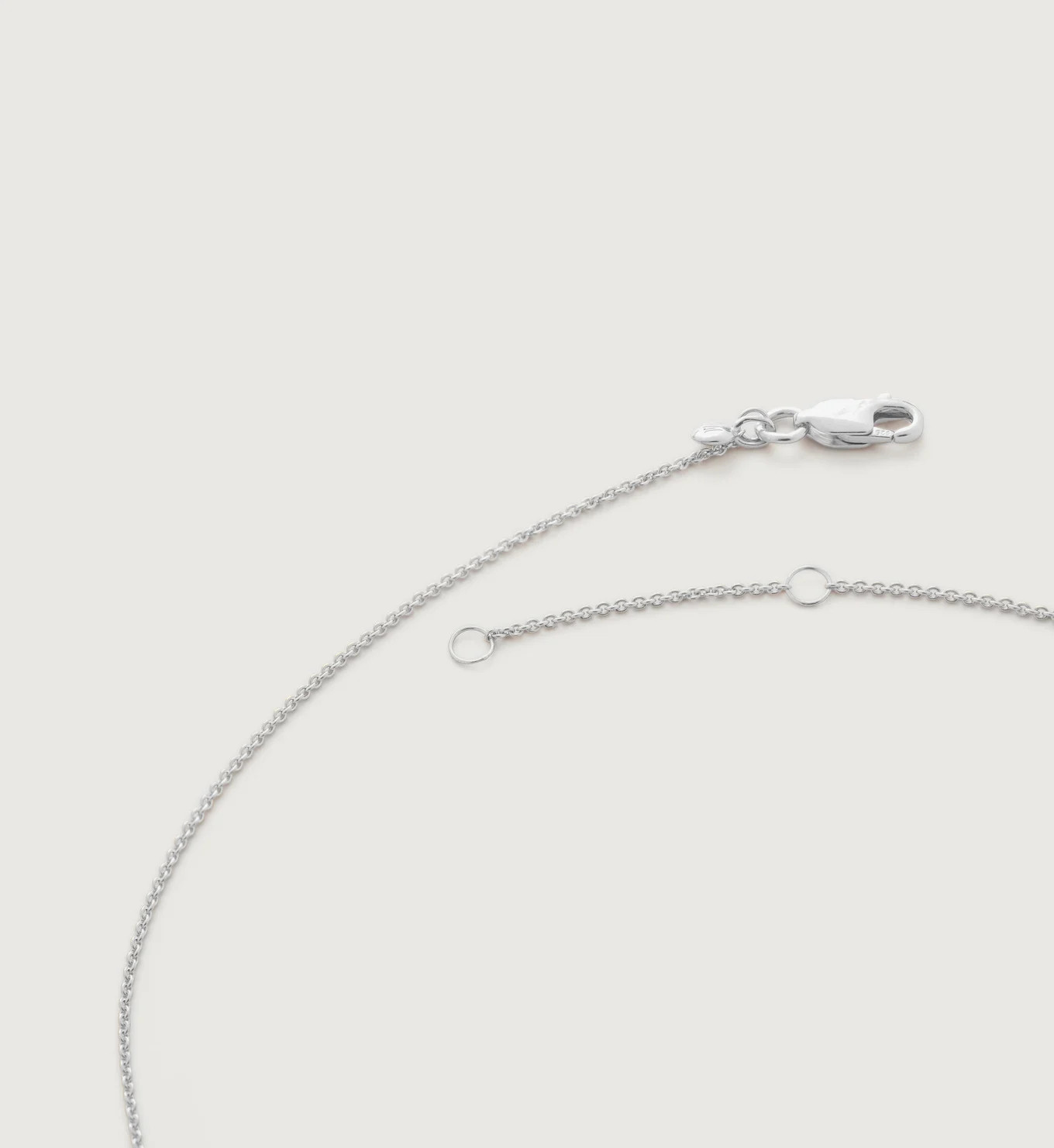 Siren Petal Chain Necklace Adjustable 41-46cm/16-18' | Monica Vinader (US)