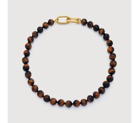 Kate Young Round Gemstone Necklace | Monica Vinader (Global)