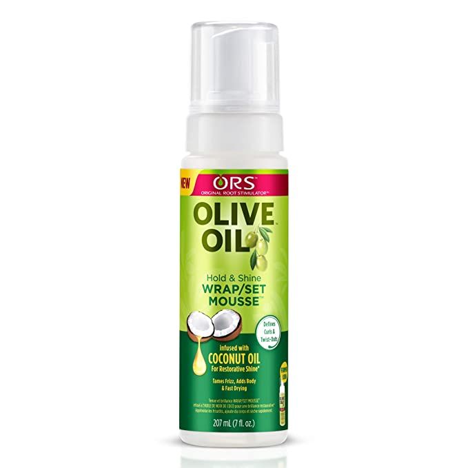 ORS Olive Oil Hold & Shine Wrap/Set Mousse | Amazon (US)