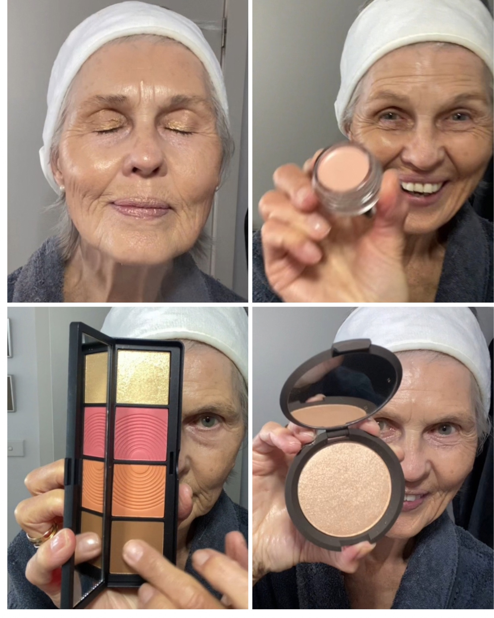 Makeup that keeps up with your glam lifestyle 🤩

This is it! 💄✨ 
* BECCA UNDER EYE BRIGHTENING CORRECTOR - SHADE FAIR/LIGHT
* HALO SCULPT + GLOW CONTOUR, BLUSH + HIGHLIGHTER PALETTE WITH VITAMIN E - SHADE CORAL SATURATION
* BECCA SHIMMERING SKIN PERFECTOR PRESSED HIGHLIGHTER - SHADE CHAMPAGNE POP

#FlawlessFinish #hydrateandglow #MakeupEssentials #makeup #smashboxmakeup


#LTKbeauty