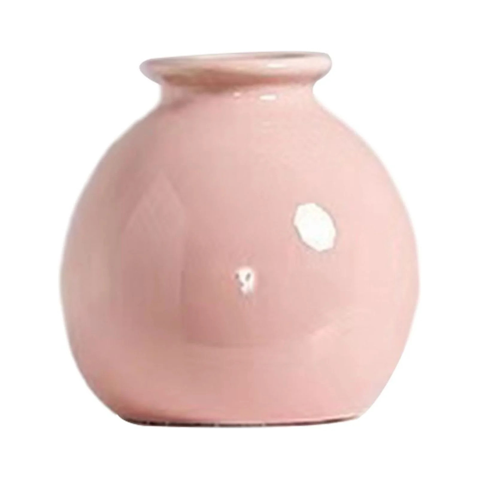 Baoblaze Ceramic Flower Vase Bedroom Shelf Decorative Desk Gift Living Room Plant Pot Pink | Walmart (US)