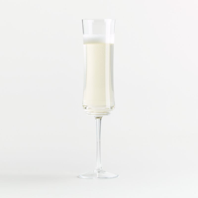 Aella Champagne Flute Glass + Reviews | Crate & Barrel | Crate & Barrel