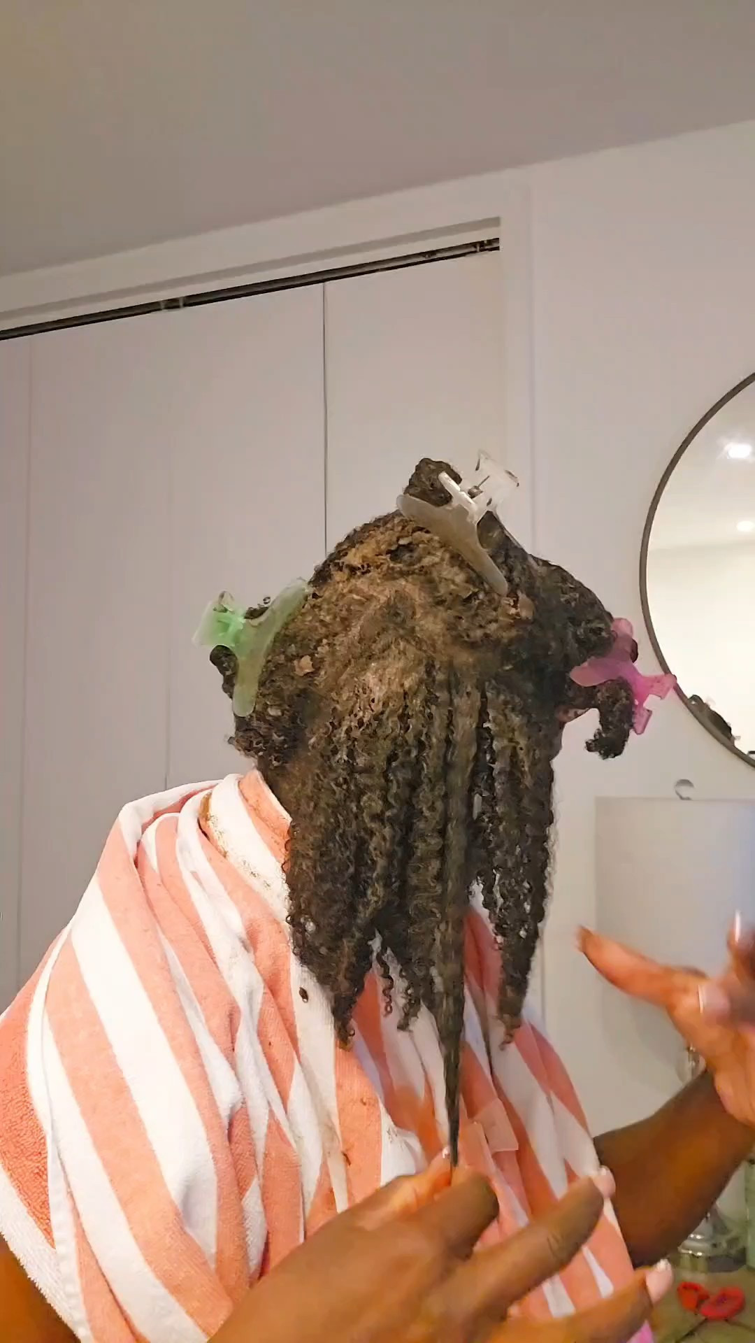 Natural Hair Wash Day. At home ayurevedic hair mask for strength, shine, length & moisture.

#LTKBeauty #LTKselfcare