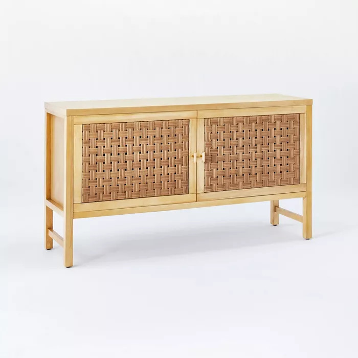 Palmdale Woven Door Console Natural - Threshold™ designed with Studio McGee | Target