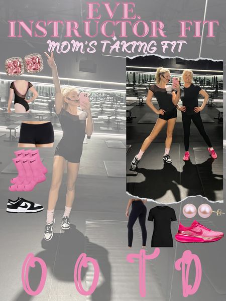 Wednesday’s WE WEAR PINK!! And today it’s all in the accented details🩷 brought my bestie along for todays teach 💕 

Workout Outfits 
OOTD
Fitness
Athleisure
Mom & Me
Lifestylee
Style
Fashion
Beauty 

#LTKFitness #LTKActive #LTKOver40