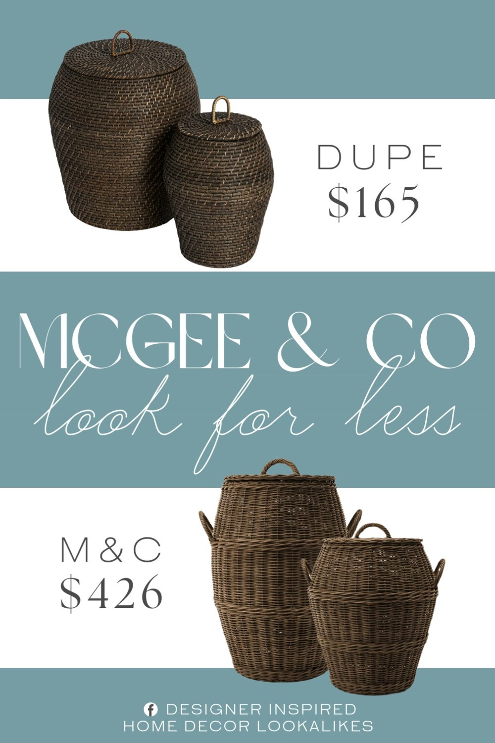 Inspired by McGee & Co Wicker Lidded Basket. Rattan Storage Basket. Wicker Lidded Basket. Decorative Storage Basket. Modern Wicker Basket. Farmhouse Storage Basket. Natural Wicker Basket. Handwoven Rattan Basket. 

Home more affordable option find copy cat similar look for less budget friendly affordable cheap cheaper beautiful pretty. Clearance sale coupon code discount code promo code luxury lookalike look a like Inspo inspiration inspired by idea ideas Love like these? I share multiple every day in my FB group.
#mcgeeandcoinspired #wickerbasket #rattanbasket #storagebasket #decorativebasket #liddedbasket #homeaccent 

 #LTKHome