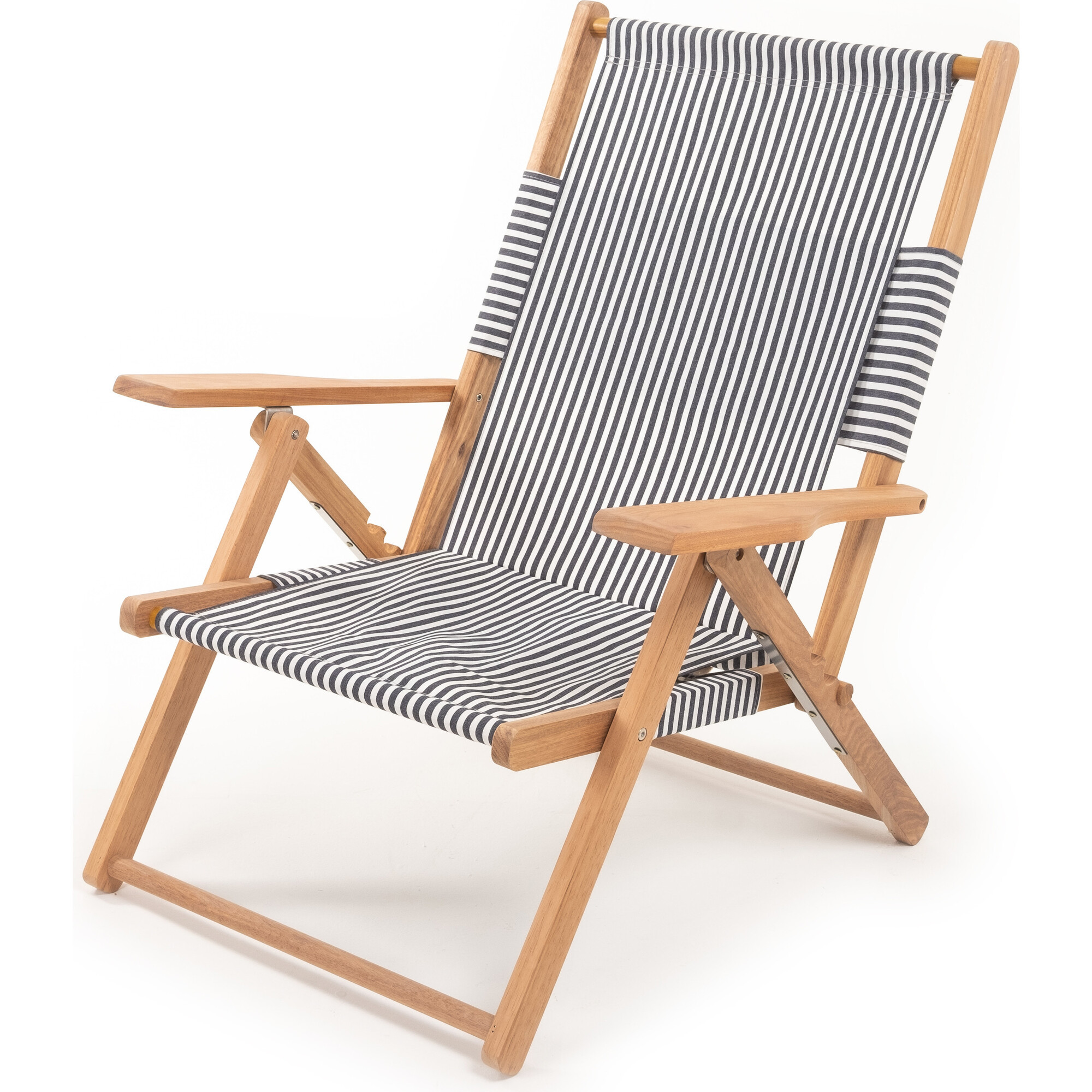 The Tommy Chair, Lauren's Navy Stripe | Maisonette
