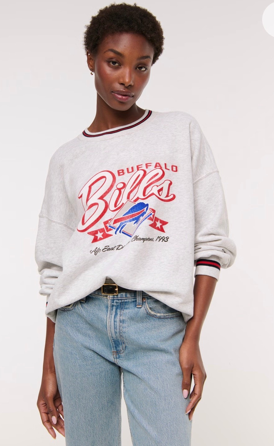 Buffalo bills old school Abercrombie crew neck sweater on sale!

#LTKFindsUnder100 #LTKHoliday #LTKActive