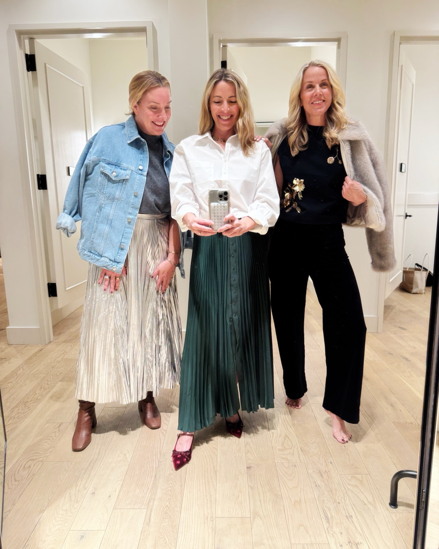 Last day for 30% off Anthropologie Early Access Sale!

Use our exclusive code “GTI30” to get some fresh holiday pieces for yourself and get a jumpstart on shopping 🙌🏼 

Linking our favorite holiday pieces as well as our gift picks to this post. So many fun options like the big, 3 wick volcano candle and icon glasses (how fun are the tennis ball ones?) 

Sizing notes: all items are tts. 
Allison (left) in mediums. She is 5’6.” Laura (middle) in smalls. She is 5’5.” Gretchen (right) in a 27 in Colette plant and a small in top and fur. She is 5’7."

*offer only available online and cannot be combined with other codes. 

#partner

#LTKGiftGuide #LTKCyberWeek #LTKHoliday