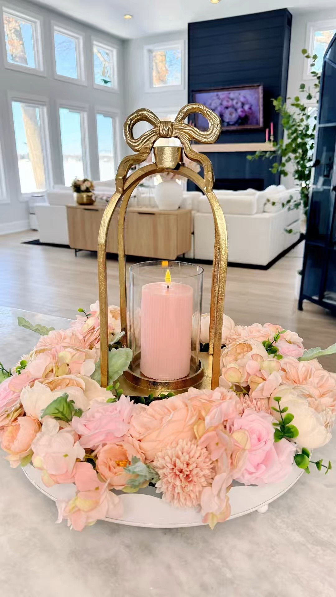 A soft spring DIY that looks high-end but is so easy to recreate 🌸✨

I made this centerpiece using a simple tray, a Styrofoam ring, faux florals, and a lantern. And it instantly transformed my space and I’m obsessed! 🌸 This is one of my favorite ways to get a full, layered look without arranging individual stems or spending a fortune.

Perfect for spring decorating, Easter tables, coffee tables, or even a Valentine’s or Mother’s Day centerpiece. Swap the florals seasonally and reuse the base over and over again 🤍

Easy DIY home decor, budget-friendly centerpiece ideas, spring table styling, lantern decor, faux florals, and simple DIY projects that make your home feel special.


#LTKHome