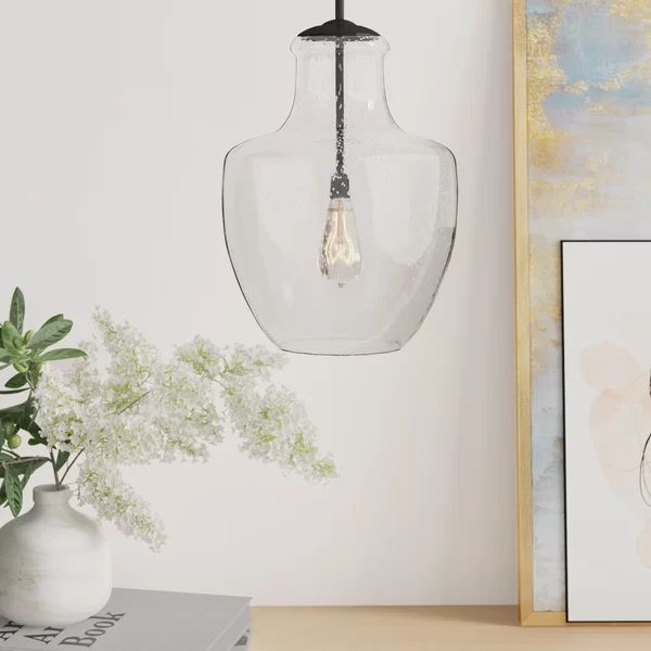 Chalgrave 1 - Light Single Teardrop Pendant | Wayfair North America