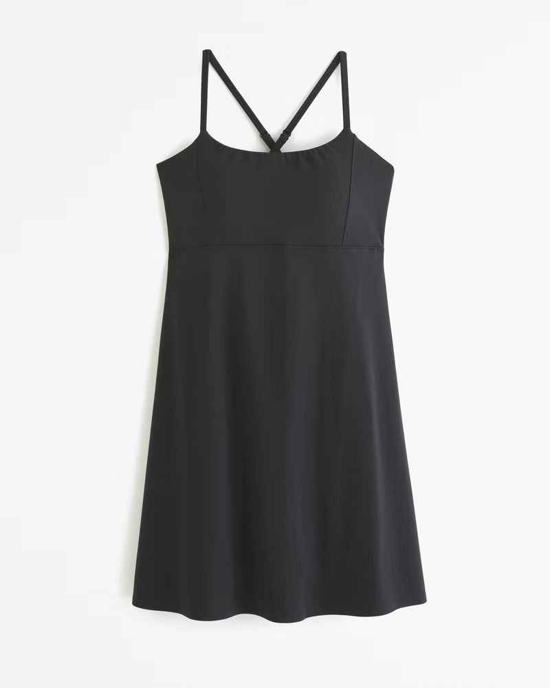 YPB studioSOFT Fit and Flare Dress | Abercrombie & Fitch (US)