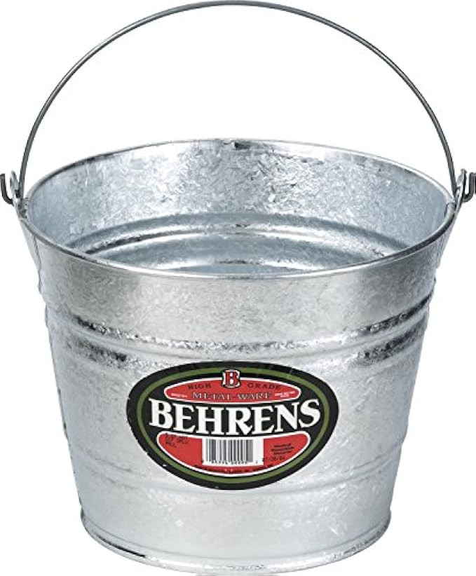 Behrens 1205 5-Quart Steel Pail | Amazon (US)