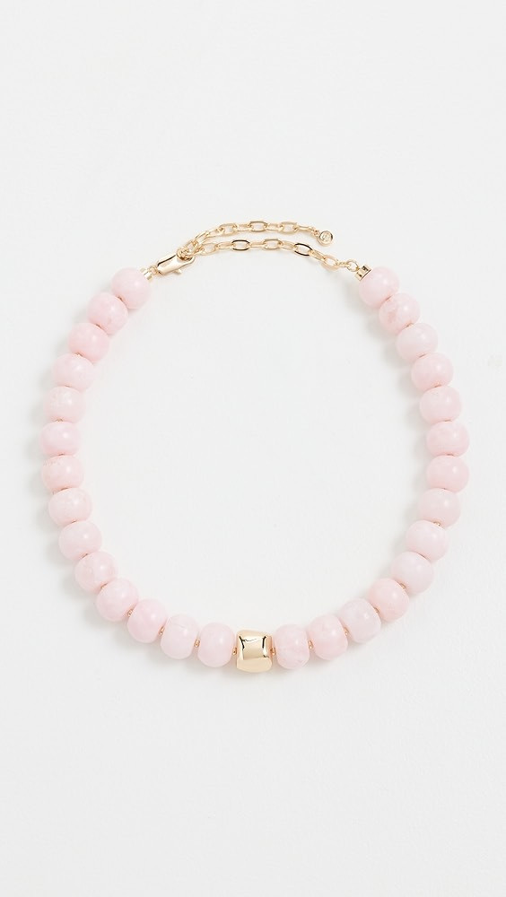 Power Bead Statement Necklace in Rose Quartz | Shopbop