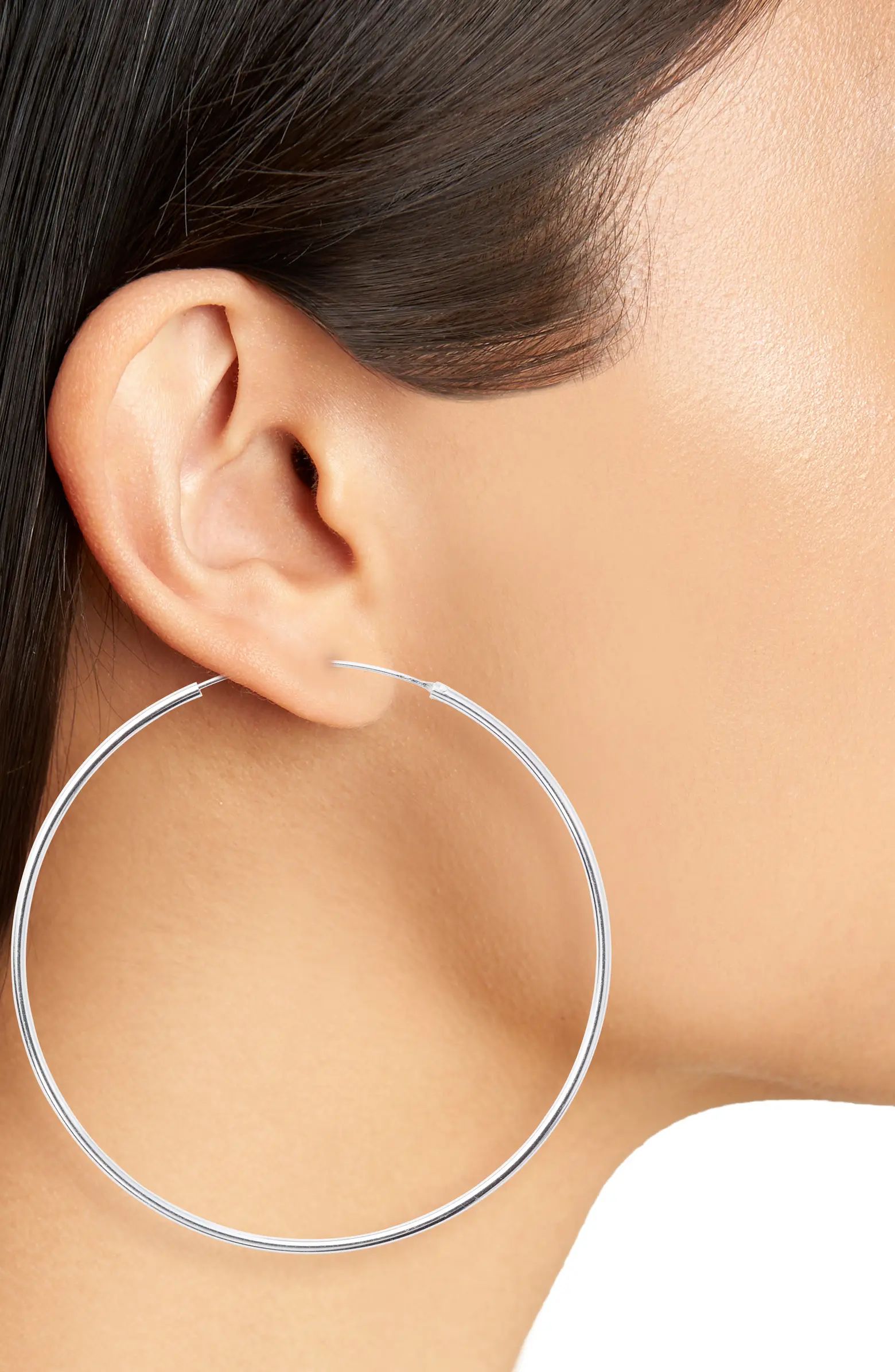 Argento Vivo Extra Large Endless Hoop Earrings | Nordstrom